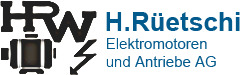 Logo H. Rüetschi Elektromotoren und Antriebe AG