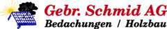 Logo Gebr. Schmid AG Bedachungen