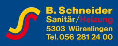 Logo B. Schneider Sanitär/Heizung