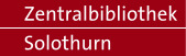 Logo Zentralbibliothek Solothurn