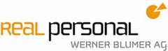 Logo Real Personal Werner Blumer AG